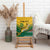 Custom South Africa Rugby Canvas Wall Art Springboks Go Champions African Pattern - Wonder Print Shop