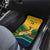 Custom South Africa Rugby Car Mats Springboks Go Champions African Pattern - Wonder Print Shop