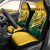 Custom South Africa Rugby Car Seat Cover Springboks Go Champions African Pattern - Wonder Print Shop