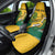 Custom South Africa Rugby Car Seat Cover Springboks Go Champions African Pattern - Wonder Print Shop