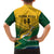 Custom South Africa Rugby Family Matching Puletasi and Hawaiian Shirt Springboks Go Champions African Pattern - Wonder Print Shop