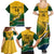 Custom South Africa Rugby Family Matching Summer Maxi Dress and Hawaiian Shirt Springboks Go Champions African Pattern - Wonder Print Shop