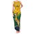 Custom South Africa Rugby Family Matching Tank Maxi Dress and Hawaiian Shirt Springboks Go Champions African Pattern - Wonder Print Shop