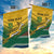 Custom South Africa Rugby Garden Flag Springboks Go Champions African Pattern - Wonder Print Shop