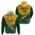 Custom South Africa Rugby Hoodie Springboks Go Champions African Pattern