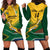 Custom South Africa Rugby Hoodie Dress Springboks Go Champions African Pattern - Wonder Print Shop