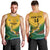 Custom South Africa Rugby Men Tank Top Springboks Go Champions African Pattern - Wonder Print Shop