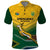 Custom South Africa Rugby Polo Shirt Springboks Go Champions African Pattern - Wonder Print Shop