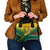 Custom South Africa Rugby Shoulder Handbag Springboks Go Champions African Pattern