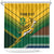 Custom South Africa Rugby Shower Curtain Springboks Go Champions African Pattern