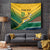 Custom South Africa Rugby Tapestry Springboks Go Champions African Pattern