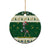 South Africa Rugby Christmas Ceramic Ornament Geseende Kersfees Springboks African Pattern - Wonder Print Shop