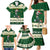 Custom South Africa Rugby Christmas Family Matching Mermaid Dress and Hawaiian Shirt Geseende Kersfees Springboks African Pattern - Wonder Print Shop