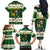 Custom South Africa Rugby Christmas Family Matching Off Shoulder Long Sleeve Dress and Hawaiian Shirt Geseende Kersfees Springboks African Pattern - Wonder Print Shop