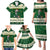 Custom South Africa Rugby Christmas Family Matching Puletasi Dress and Hawaiian Shirt Geseende Kersfees Springboks African Pattern - Wonder Print Shop