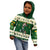 Custom South Africa Rugby Christmas Kid Hoodie Geseende Kersfees Springboks African Pattern - Wonder Print Shop