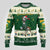 Custom South Africa Rugby Christmas Ugly Christmas Sweater Geseende Kersfees Springboks African Pattern - Wonder Print Shop