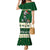 Custom South Africa Rugby Christmas Mermaid Dress Geseende Kersfees Springboks African Pattern - Wonder Print Shop