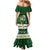 Custom South Africa Rugby Christmas Mermaid Dress Geseende Kersfees Springboks African Pattern - Wonder Print Shop