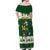 Custom South Africa Rugby Christmas Off Shoulder Maxi Dress Geseende Kersfees Springboks African Pattern - Wonder Print Shop