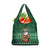 South Africa Christmas Grocery Bag Cool Santa Claus With South African Map