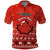 Personalised Canada Christmas Polo Shirt Maple Leaf Santa With Map Merry Xmas - Wonder Print Shop