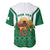 Personalized Algeria Baseball Jersey Coat Of Arms African Pattern - Wonder Print Shop