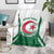 Personalized Algeria Blanket Coat Of Arms African Pattern