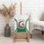 Personalized Algeria Canvas Wall Art Coat Of Arms African Pattern - Wonder Print Shop