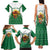 Personalized Algeria Family Matching Tank Maxi Dress and Hawaiian Shirt Coat Of Arms African Pattern - Wonder Print Shop