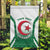 Personalized Algeria Garden Flag Coat Of Arms African Pattern - Wonder Print Shop