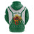 Personalized Algeria Hoodie Coat Of Arms African Pattern - Wonder Print Shop