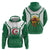 Personalized Algeria Hoodie Coat Of Arms African Pattern - Wonder Print Shop