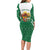 Personalized Algeria Long Sleeve Bodycon Dress Coat Of Arms African Pattern - Wonder Print Shop