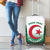 Personalized Algeria Luggage Cover Coat Of Arms African Pattern - Wonder Print Shop