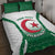 Personalized Algeria Quilt Bed Set Coat Of Arms African Pattern - Wonder Print Shop