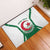 Personalized Algeria Rubber Doormat Coat Of Arms African Pattern - Wonder Print Shop