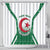 Personalized Algeria Shower Curtain Coat Of Arms African Pattern