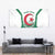 Personalized Algeria Tapestry Coat Of Arms African Pattern