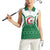 Personalized Algeria Women Sleeveless Polo Shirt Coat Of Arms African Pattern - Wonder Print Shop