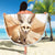 Fennec Fox Algeria Beach Blanket Algerian Sahara - Wonder Print Shop