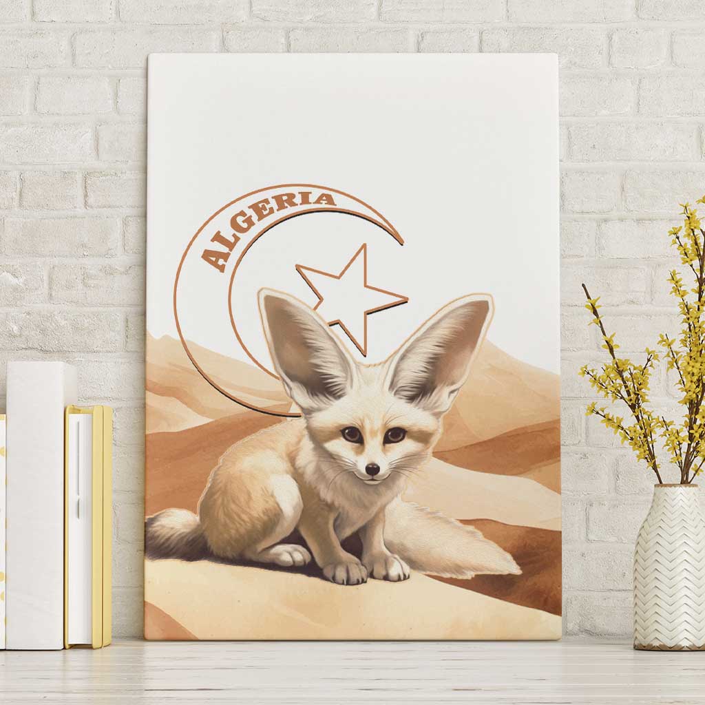 Fennec Fox Algeria Canvas Wall Art Algerian Sahara - Wonder Print Shop