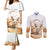 Fennec Fox Algeria Couples Matching Mermaid Dress and Long Sleeve Button Shirt Algerian Sahara