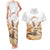 Fennec Fox Algeria Couples Matching Tank Maxi Dress and Hawaiian Shirt Algerian Sahara - Wonder Print Shop