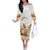 Fennec Fox Algeria Family Matching Off The Shoulder Long Sleeve Dress and Hawaiian Shirt Algerian Sahara - Wonder Print Shop