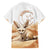 Fennec Fox Algeria Family Matching Puletasi and Hawaiian Shirt Algerian Sahara - Wonder Print Shop