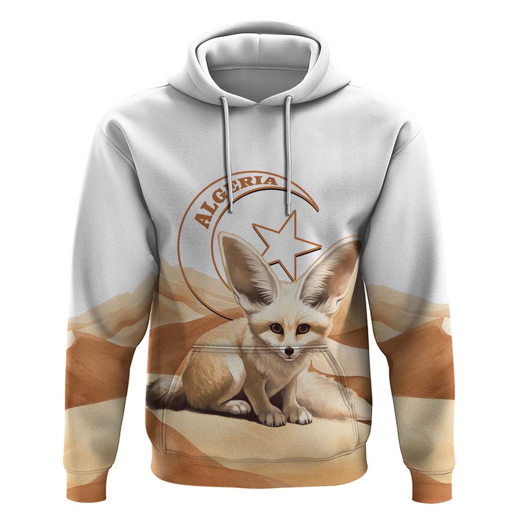 Fennec Fox Algeria Hoodie Algerian Sahara - Wonder Print Shop