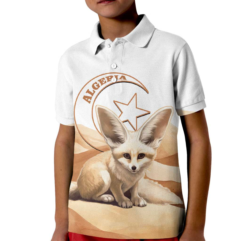 Fennec Fox Algeria Kid Polo Shirt Algerian Sahara - Wonder Print Shop