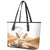 Fennec Fox Algeria Leather Tote Bag Algerian Sahara - Wonder Print Shop