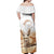 Fennec Fox Algeria Off Shoulder Maxi Dress Algerian Sahara - Wonder Print Shop